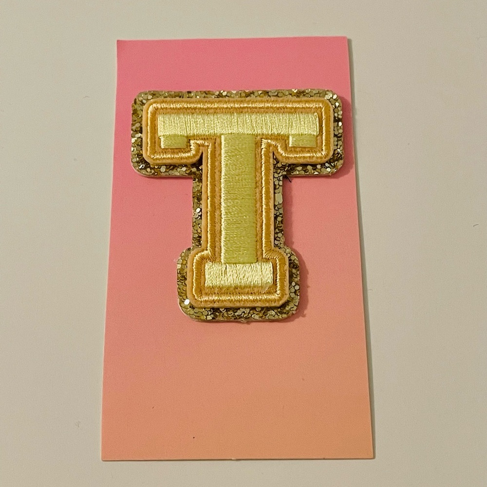Brand New Stoney Clover Lane x Target Collaboration Letter T Patch